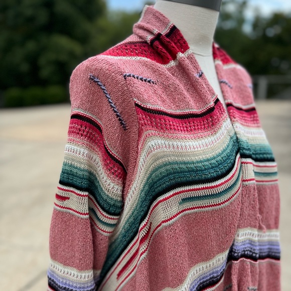 Ralph Lauren serape blanket sweater - Picture 5 of 11